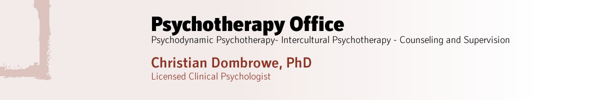 Psychotherapeutische Praxis Christian Dombrowe